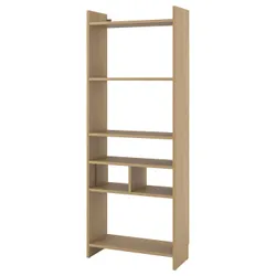 IKEA LÅDMAKARE(195.646.93) стовп, з 1 вставкою з полицею/імітом. дуб