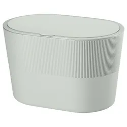 IKEA KINNASJÖ(005.918.56) кошик, З само -адгезивною/зеленою кришкою
