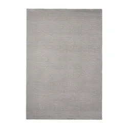 IKEA KNARDRUP(204.925.96) килимок з коротким ворсом, світло-сірий