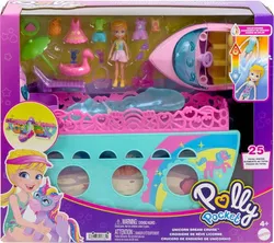 Ігровий набір для ляльок POLLY POCKET DREAM SHIP UNICORN DOLL +4 роки HWP26