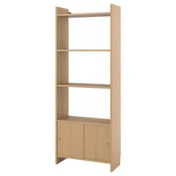 IKEA LÅDMAKARE(595.646.72) поєднання з розсувними дверима, з 3 полицями/імітом. дуб