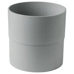 IKEA NYPON (003.956.24) Кришка для квіткового горщика, всередину / назовні сірий