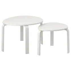 IKEA SVALSTA (702.806.86) Столи, 2 шт., білий
