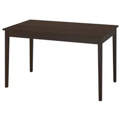 IKEA NÄSINGE(305.875.08) стіл, темно -коричневий пофарбований/букове шпона