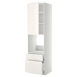 IKEA METOD / MAXIMERA(994.541.91) in sz n pie dr / 2fr / śre / w szu, білий/Veddinge білий