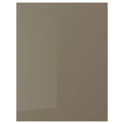 IKEA VOXTORP(705.817.50) панель маскування, Темно -сірий коричневий блиск