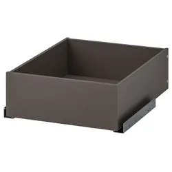 IKEA KOMPLEMENT(205.091.96) ящик, темно-сірий