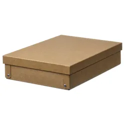 IKEA GÄRDESGÅRD(005.969.34) контейнер з кришкою, природний