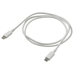 IKEA SITTBRUNN(906.185.40) USB-C на USB-C, білий