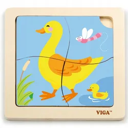 ПАЗЛ VIGA HANDY ДЕРЕВ'ЯНА КАЧКА 4EL EDU