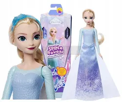 Лялька принцеси Ельзи з мультфільму "Крижане серце" від Disney, "Обертання та відкриття" JBG59