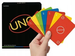 Сімейна гра UNO MINIMALISTIC CARDS GAME, для дітей старше 7 років GYH69