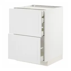 IKEA METOD / MAXIMERA(394.094.70) sz stj 2fr / 2n / wed / w szu, білий / Stensund білий