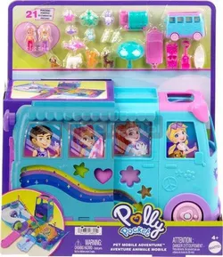 Ігровий набір для ляльок POLLY POCKET TRAVEL VAN для дітей від 4 років JCC22