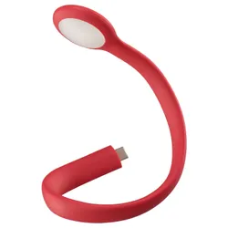 IKEA HÖSTULOTA(306.128.24) LAMP USB LED LAMP, червоний