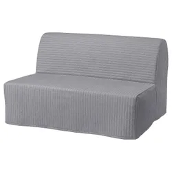 IKEA LYCKSELE MURBO(093.870.40) 2-місний розкладний диван, Кніса світло-сіра