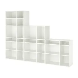 IKEA VIHALS(994.405.66) комбінація полиць, білий