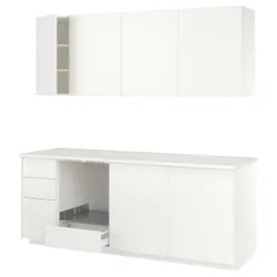 IKEA METOD(896.102.05) кухня, Білий/veddinge білий