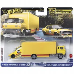 Транспорт команди HOT WHEELS №75 JBM34 Toyota Corolla Levin/Sakura Sprint 1972 року випуску