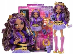 Лялька MONSTER HIGH CLAWDEEN WOLF + вовк Кресент JHK30