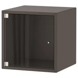 IKEA EKET(693.363.59) двері / скляна шафа, темно-сірий