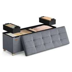 Місткий пуф для зберігання 112 л