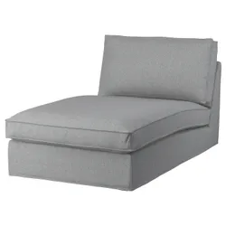 IKEA KIVIK (894.404.87) шезлонг, Tibbleby бежевий / сірий