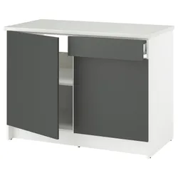 IKEA KNOXHULT(405.887.86) стояча шафа, двері+ящик, темно -сірий