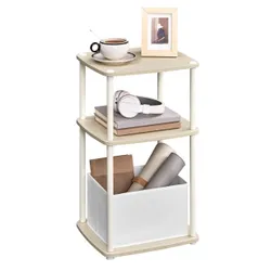 Бежева маленька кривава стола з газетою