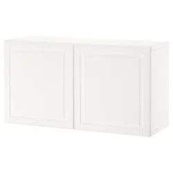 IKEA BESTÅ(094.251.55) шафа з дверима, білий / Смевикен білий