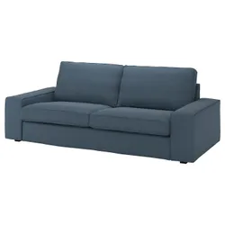 IKEA KIVIK(205.171.96) чохол на 3-місний диван, Гуннаред синій