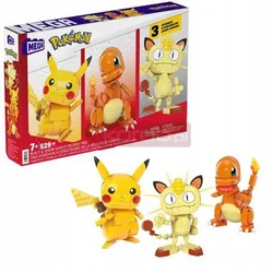 Блоки MEGA CONSTRUX 621 шт. Фігурки ПОКЕМОНІВ 3 HPF94