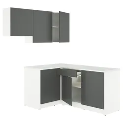 IKEA KNOXHULT(895.814.20) кутова кухня, темно -сірий