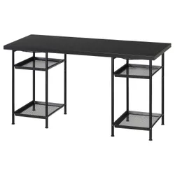 IKEA LAGKAPTEN / SPÄND(995.638.64) стіл, Czarnobrąz/чорний