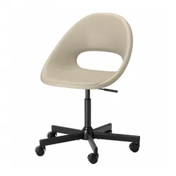 IKEA ELDBERGET / MALSKÄR(693.318.56) крісло, що обертається, бежевий / чорний