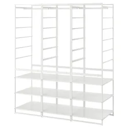 IKEA JONAXEL (093.062.04) комбінований гардероб, білий