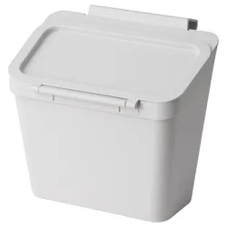 IKEA SKOLÄST(405.610.13) відро для сміття для шафи з дверцятами, світло-сірий