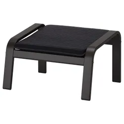 IKEA POÄNG (992.446.69) підставка для ніг, чорно-коричневий / Knisa black