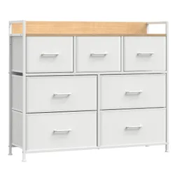 Комод із 7 ящиками матеріалу