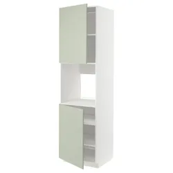 IKEA METOD(694.875.60) Вал св.острів 2др/пів, білий/Stensund світло-зелений