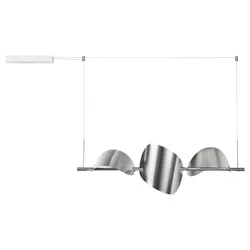 IKEA BACKSTÖRN(605.778.76) Світлодіодний підвісний ламп, Ви можете потемніти/матовий алюміній