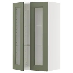 IKEA METOD(995.182.49) Sza wiello/2 gree drz, Biały/axstad gria -green