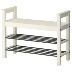 IKEA HEMNES (002.438.00) Лава з місцем для взуття, білий