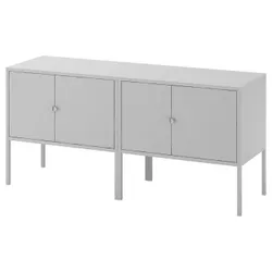 IKEA LIXHULT(192.791.77) комбінування шаф, сірий