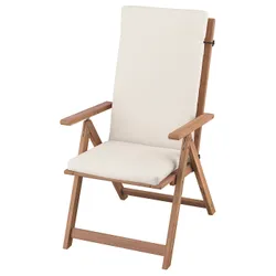 IKEA NÄMMARÖ(196.039.96) Стілець з регульованою спинкою, Ogr, Пляма світло -коричневого/Frösön/Duvholmen Beige