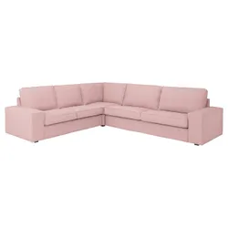 IKEA KIVIK(694.847.26) 5-місний кутовий диван, Gunnared світло-рожевий