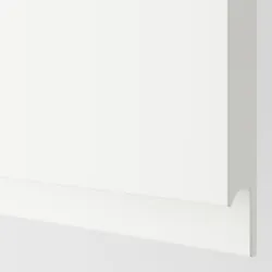 IKEA METOD(095.847.00) Кутовий шафа з каруселі, білий/Voxtorp Matte White