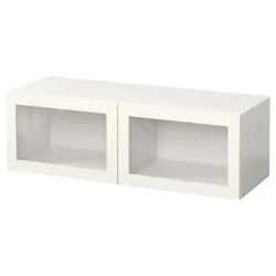 IKEA BESTÅ(094.398.45) комбінування навісних шаф, білий / Сіндвік білий