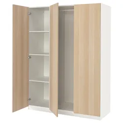 IKEA PAX / FORSAND(994.781.11) комбінований гардероб, ефект білого/білого мореного дуба