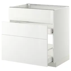 IKEA METOD / MAXIMERA(799.197.71) одна штука від злотих + 3 шт./2 шт, білий / Ringhult білий